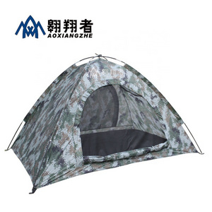 Polyester material 4 season 2 person backpacking outdoor mountain leisure survival camping gear tent