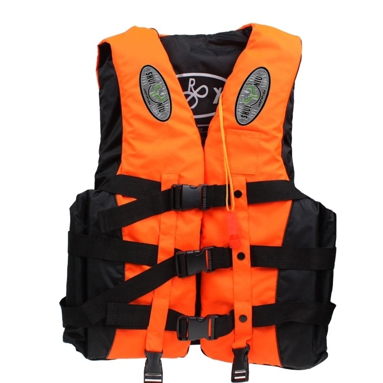 High quality orange child and adult kayak boating thin personalize offshore marine emergency life jacket vest