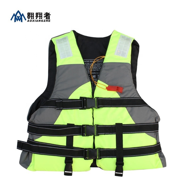 Custom logo offshore work ocean pacific surfing windsurfing swimming wake board rafting foam life saving vest jackets for adults