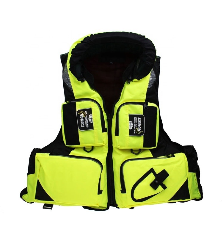 Wholesale custom adult personalized basic marine work kayak fishing jumper sport floating safety life jacket vest for snorkeling