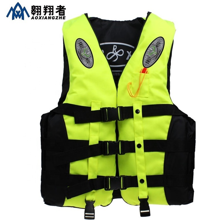 High quality orange child and adult kayak boating thin personalize offshore marine emergency life jacket vest