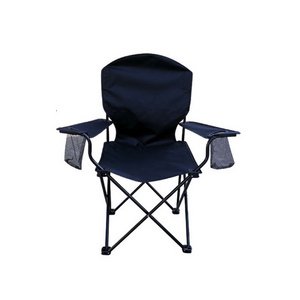 Cushion Folding Comfortable Foldable Portable Camping Chair with Armrests Fishing Chair