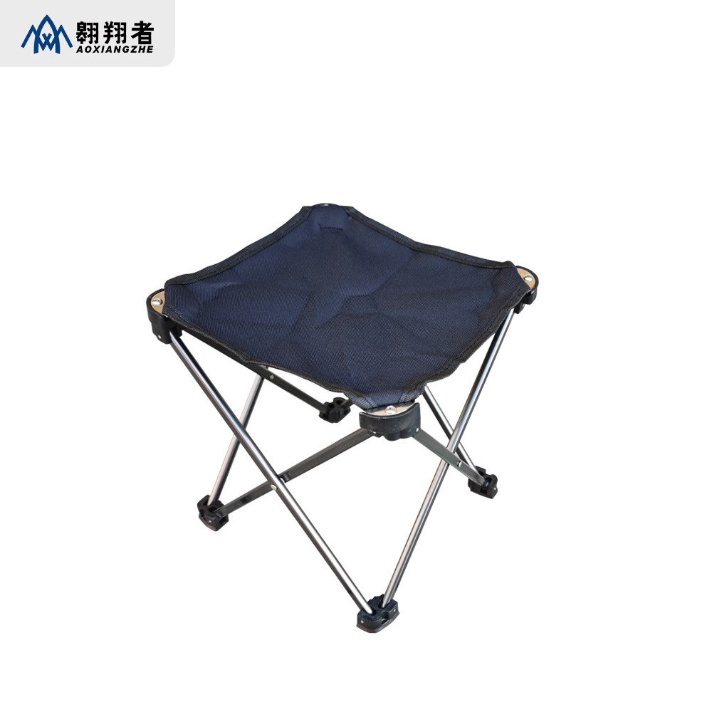 Manufacturer Wholesale Super Lightweight Portable Outdoor Travel Aluminum Alloy Small Benches Folding Fishing Spring Tour Chair