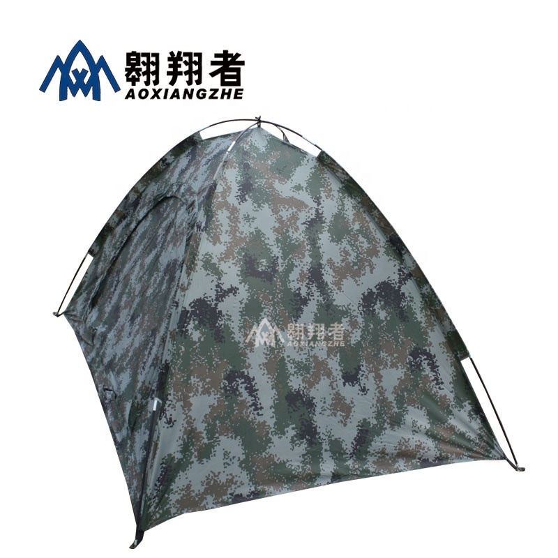 Polyester material 4 season 2 person backpacking outdoor mountain leisure survival camping gear tent