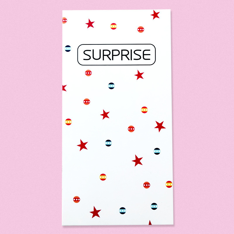 Exploding Confetti Card Surprise Bounce Explosive Pop Gift Box For Birthday