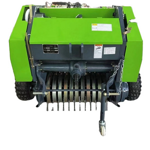 Aoxin 9YQ-0.5 Automatic mini roll round hay silage hydraulic baler machine wrapper for grass straw balers price for sale