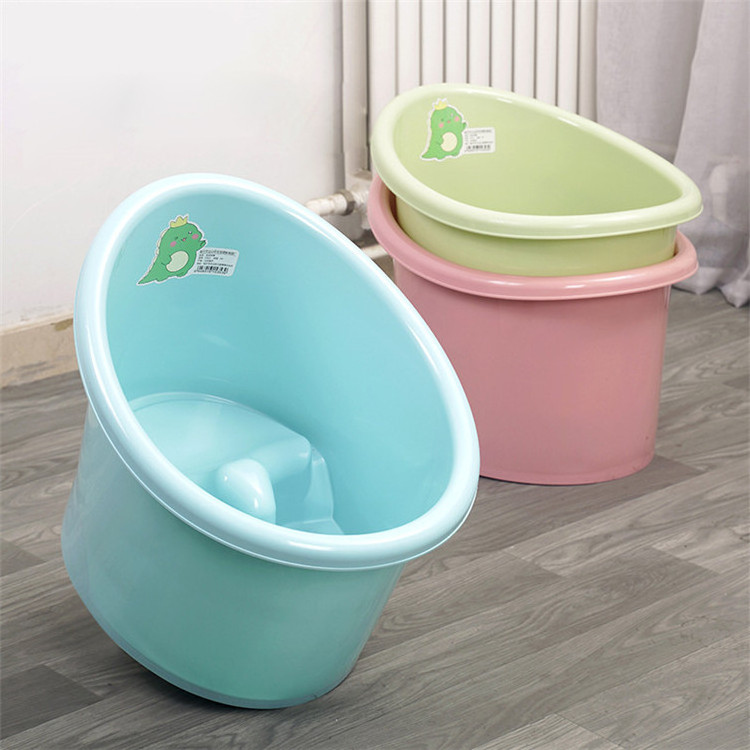 Baby Supplies Big Size Baby Bath Bucket Children Can Sit Bathing Swimming Bathtub Household Bathtub Full body bathtub