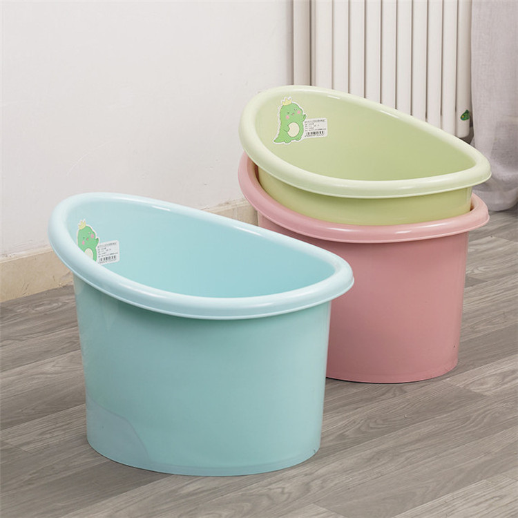 Baby Supplies Big Size Baby Bath Bucket Children Can Sit Bathing Swimming Bathtub Household Bathtub Full body bathtub