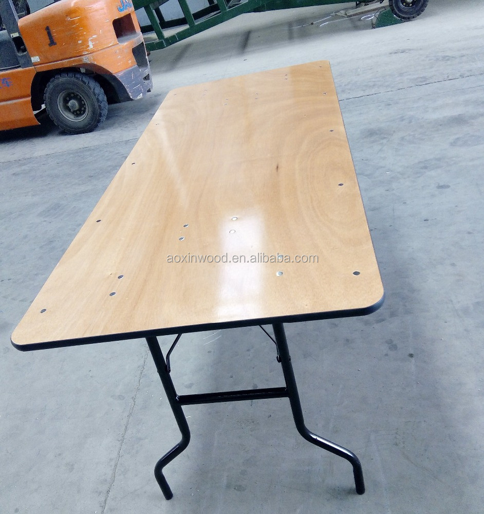 18mm thickness table top Strong plywood big lots folding table