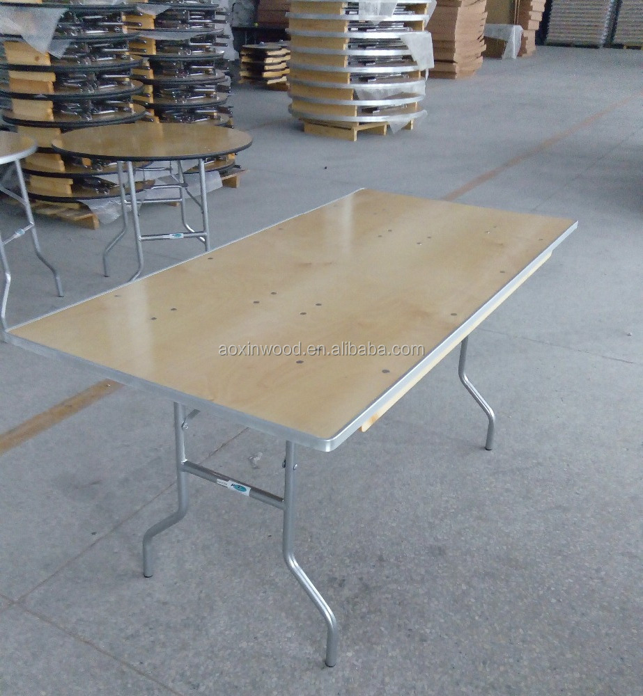 18mm thickness table top Strong plywood big lots folding table