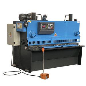 4mm Hydraulic Guillotine Shear, Metal Sheet Steel Plate Cutting Guillotine Cutter Machine