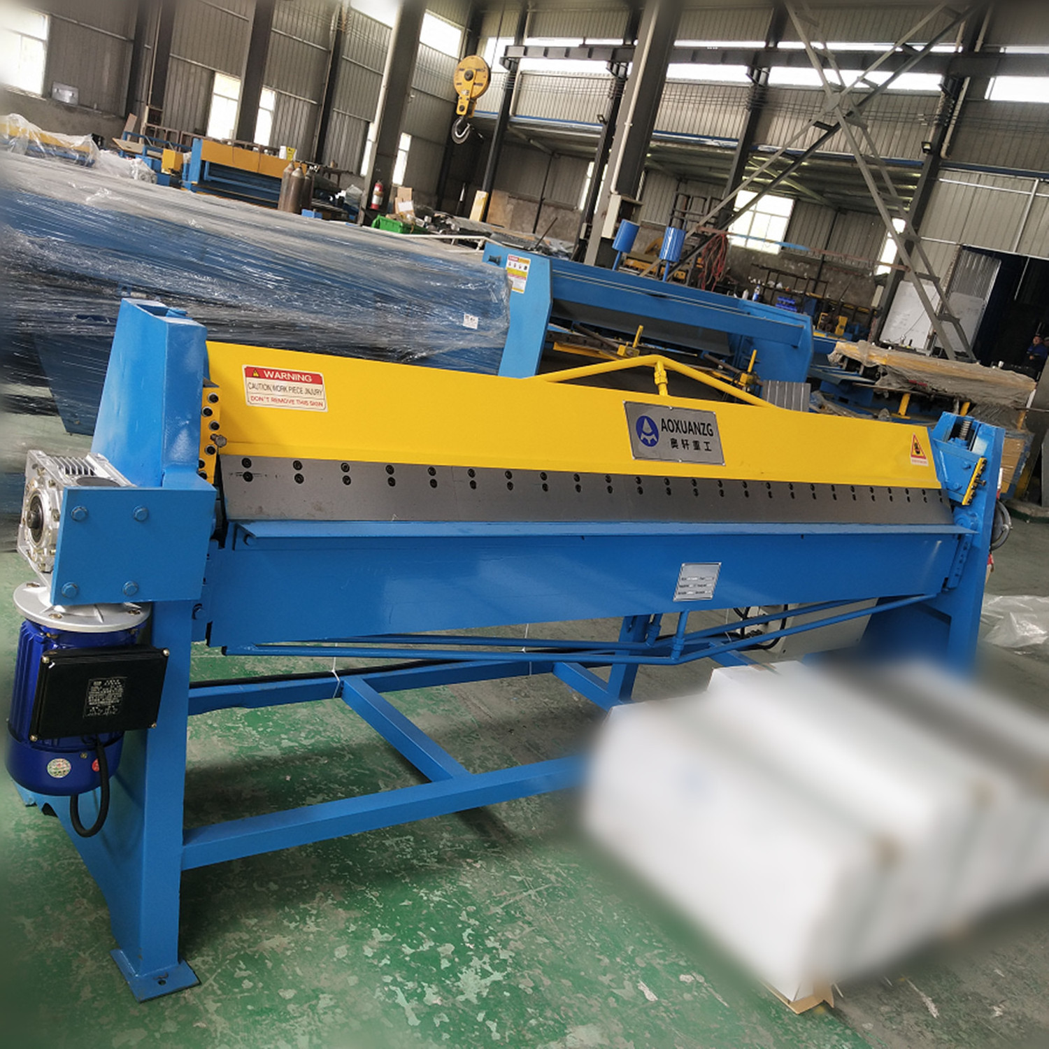 Good quality Sheet Metal Edge Folding Machine W1S-1.5*2000 for sale