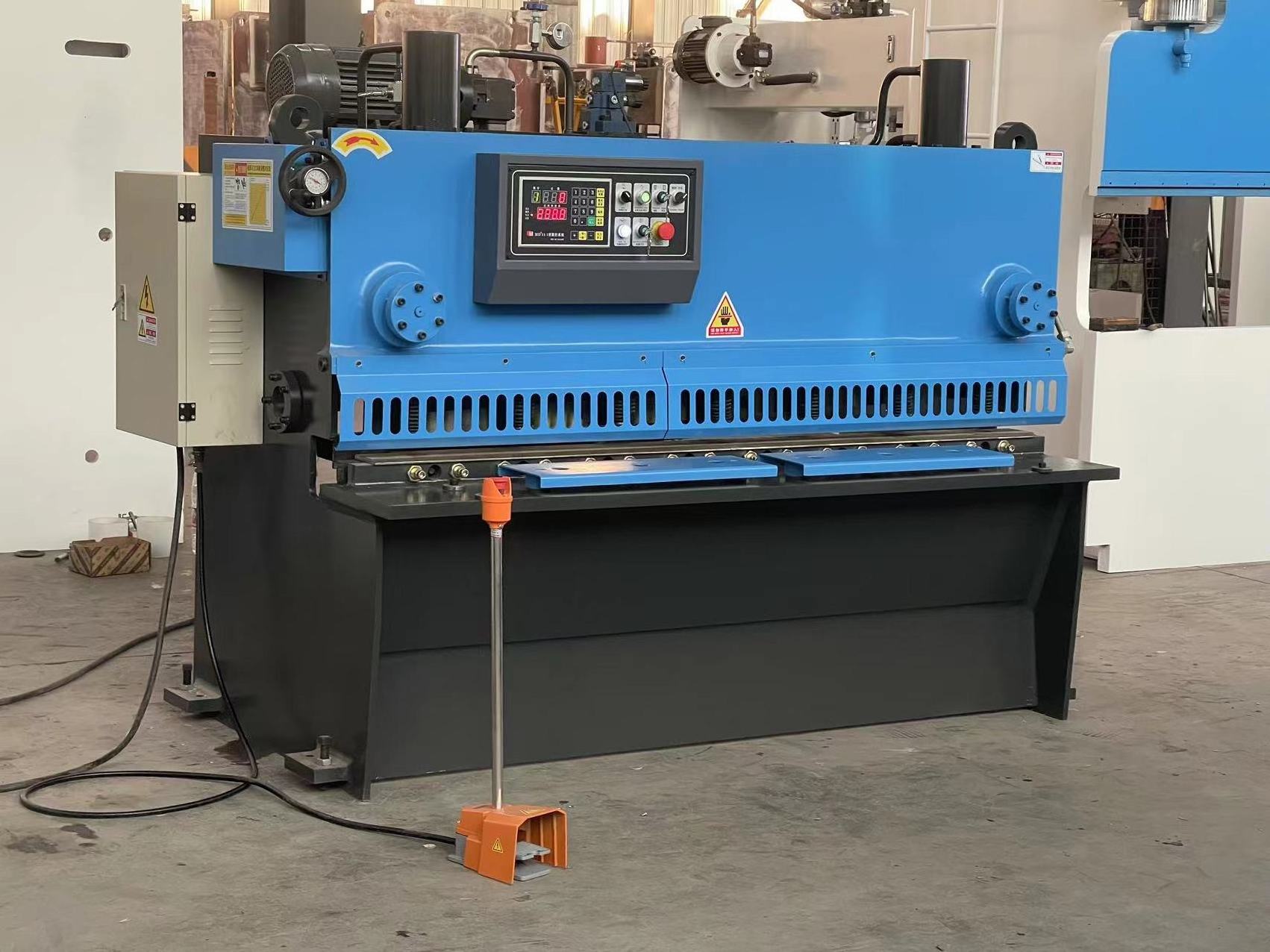 4mm Hydraulic Guillotine Shear, Metal Sheet Steel Plate Cutting Guillotine Cutter Machine