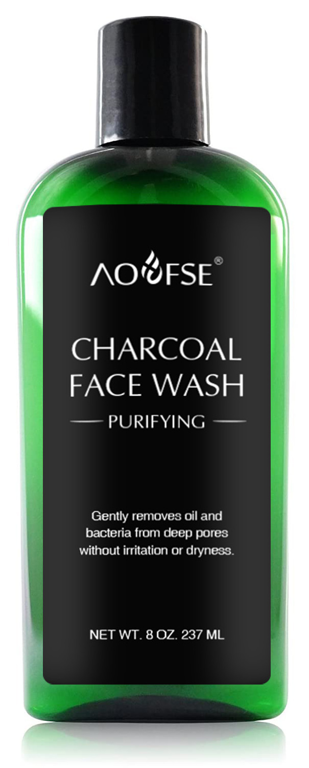 Custom Label Deep Cleansing Charcoal Face Wash Face Wash Men Face Wash For Dry Skin