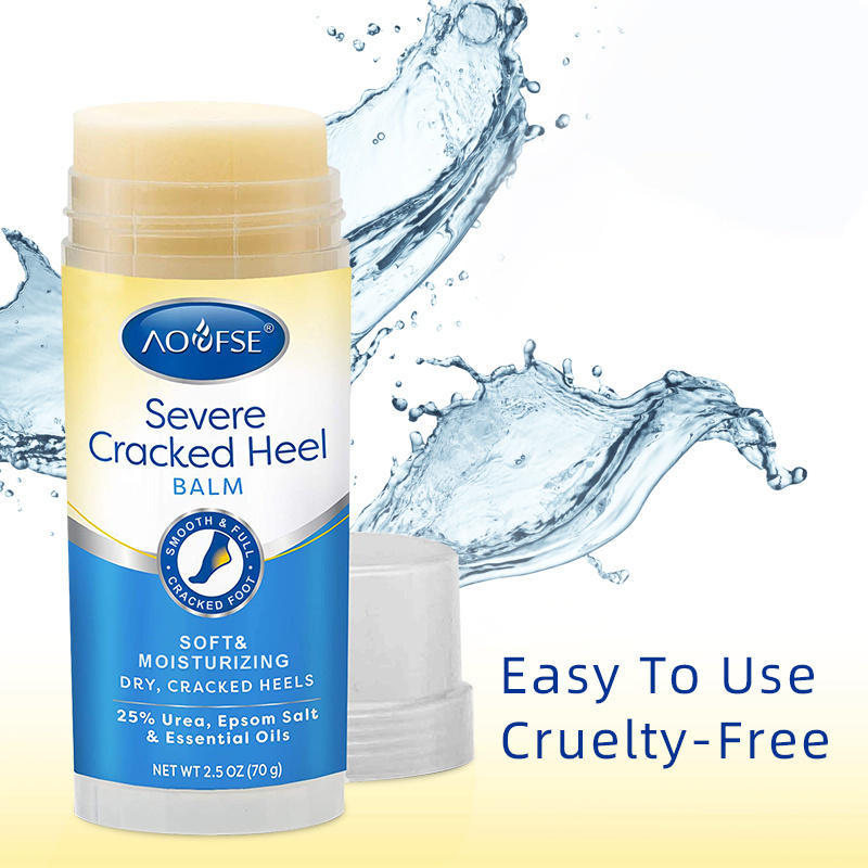 Private Label Softens Moisturizes Healthy Foot 25% Urea Dry Cracked Feet Cracked Heel Repair Balm