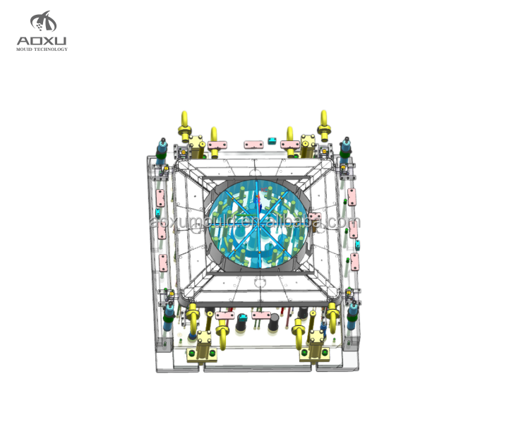 Plastic Injection Top Discharge Duct Air cooler Mould