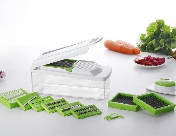 Kitchen Multi Vegetable and Fruit Slicer - Manul Food Chopper - Vegetable Slicer Dicer