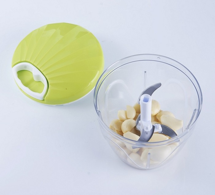 Plastic Kitchen 1200ml Manual Vegetable Garlic Hand Food Pull Chopper Pulling Chopper