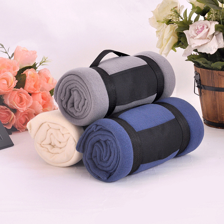 Aoyatex Promotion Blanket Solid Comfortable Polar Fleece Blanket