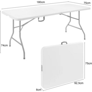 Plastic Folding Tables 6 Foot Folding Table Camping Folding Table And Chairs Set