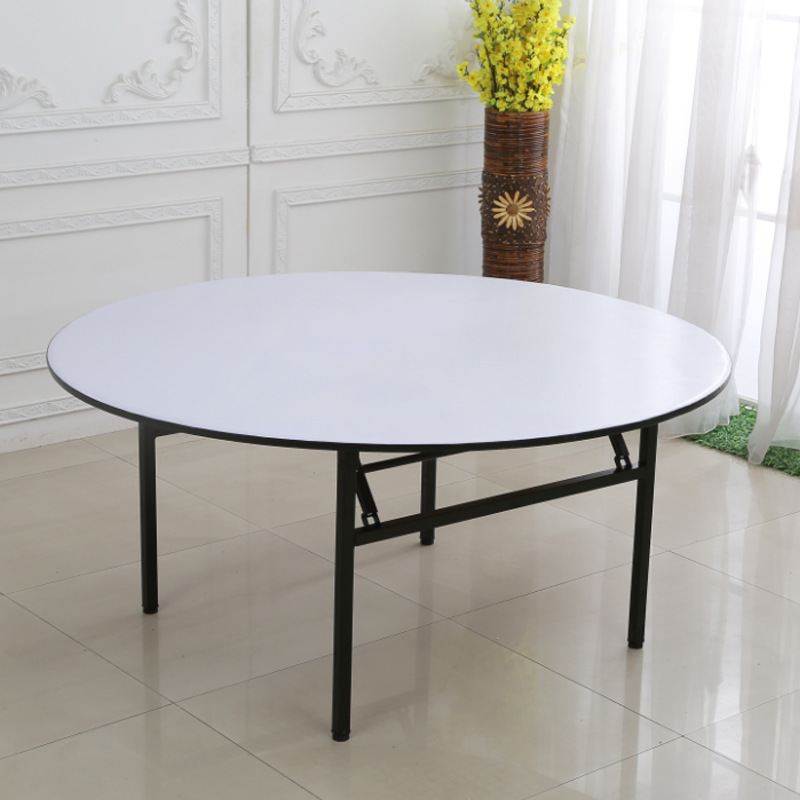 Modern Round  Folding Banquet Table    for Events Parties Bars Hotels Apartments