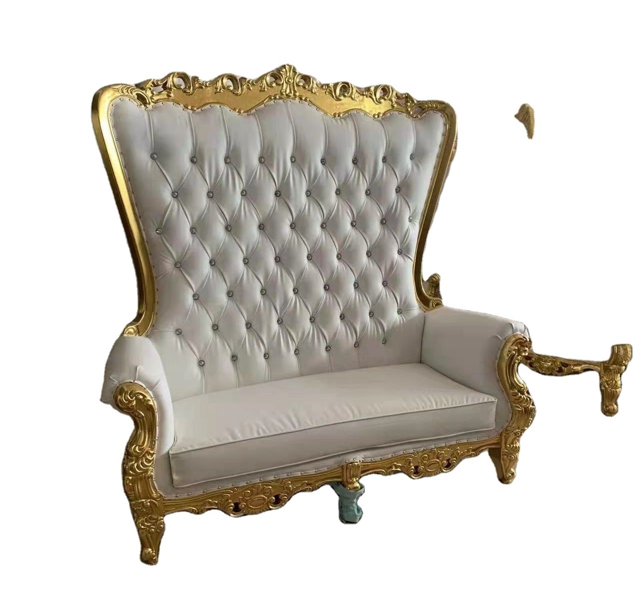 luxury  Wedding Sofa Royal Throne Chair for Banquets Parties Outdoor Events Hotel Furniture