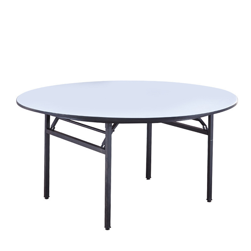 Modern Round  Folding Banquet Table    for Events Parties Bars Hotels Apartments