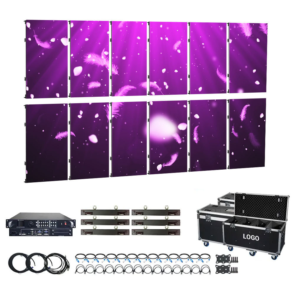 Digital Signage And Displays 3.91 Led Panel Factory Price black led Smd Led Video Wall LED Screen For Stage Concert