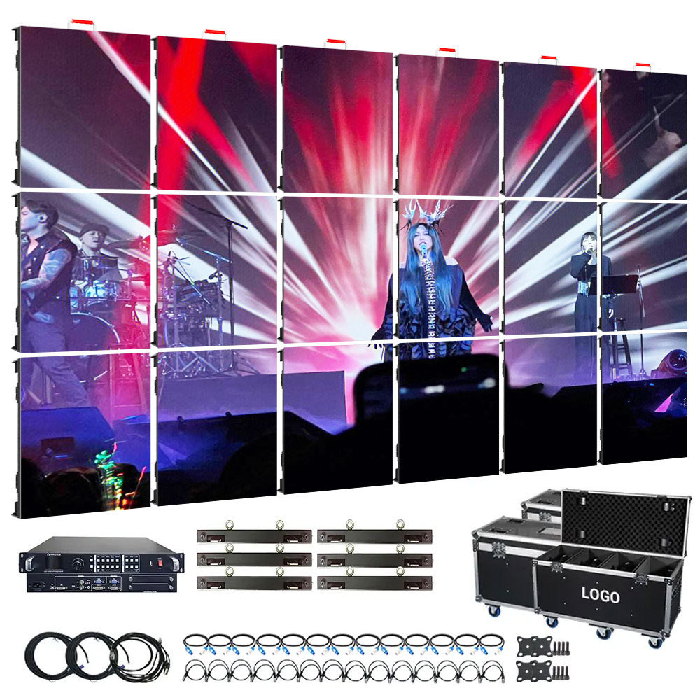 Digital Signage And Displays 3.91 Led Panel Factory Price black led Smd Led Video Wall LED Screen For Stage Concert