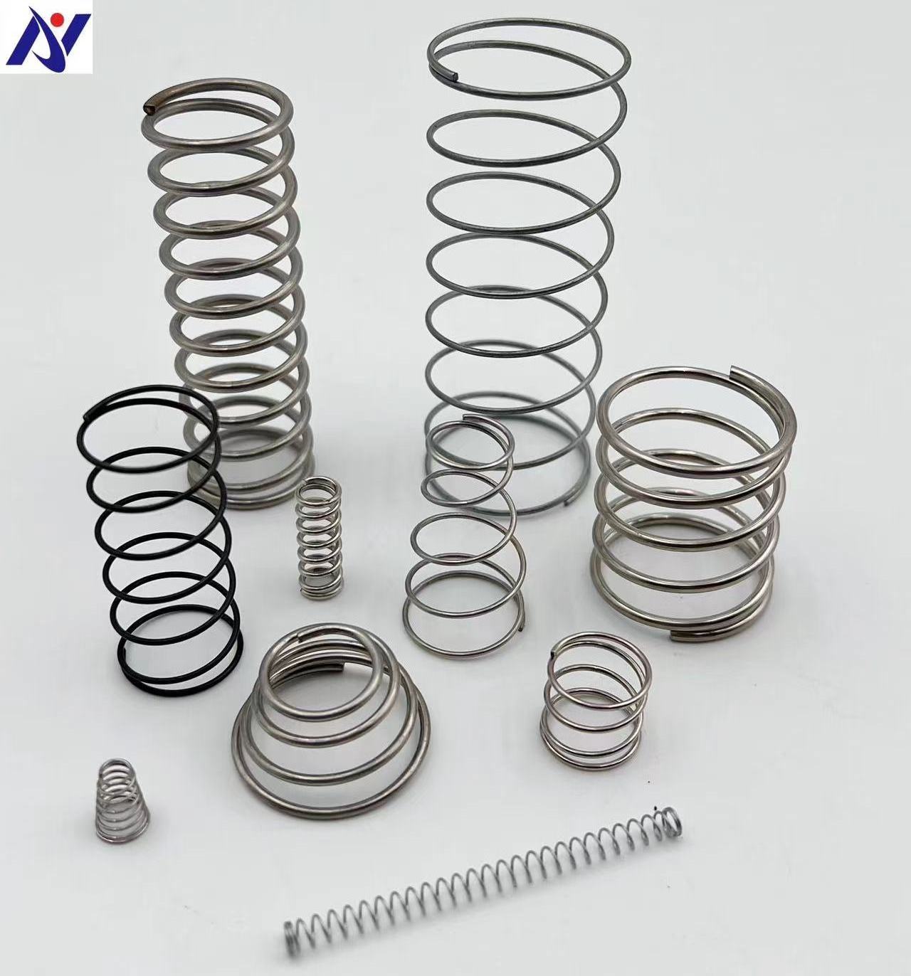 Custom Small Stainless Steel Tapered Compression Spring Helical Conical ...