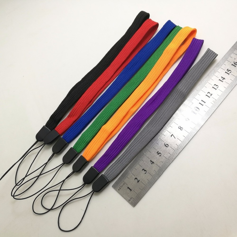 polyester short lanyard / wrist strap for keys /USB/umbrella /flashlight /mobile phone