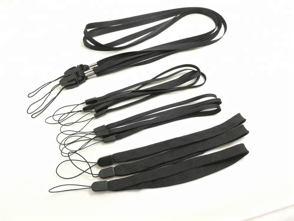 factory price 4mm /6mm /7mm/10mm wrist strap lanyard for flashlight ,toys ,umbrellas