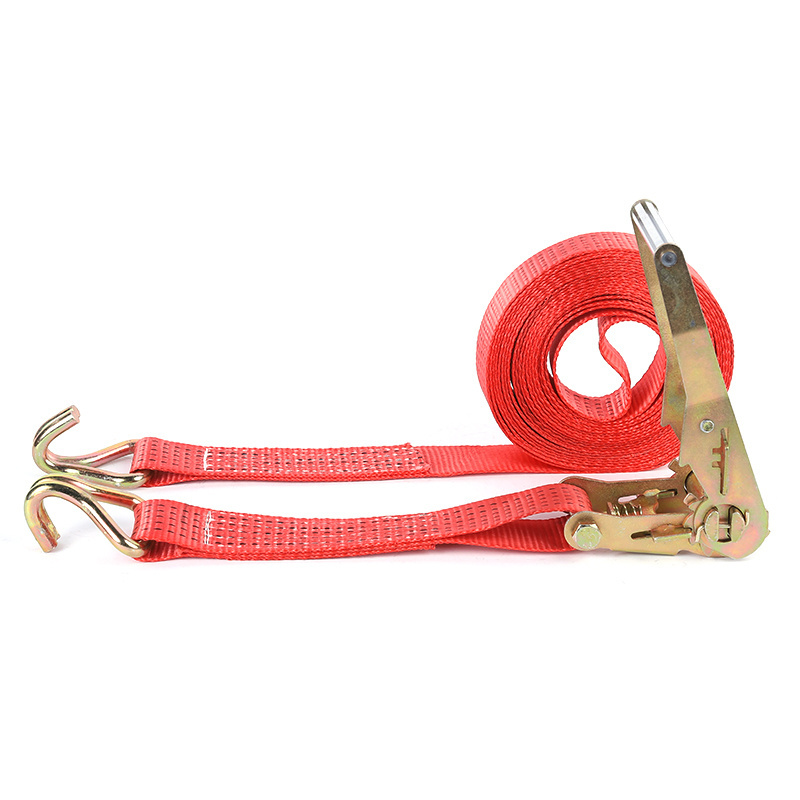 Customized Cargo Strap Heavy Duty Truck Loading lashing Belt Ratchet tie down Straps