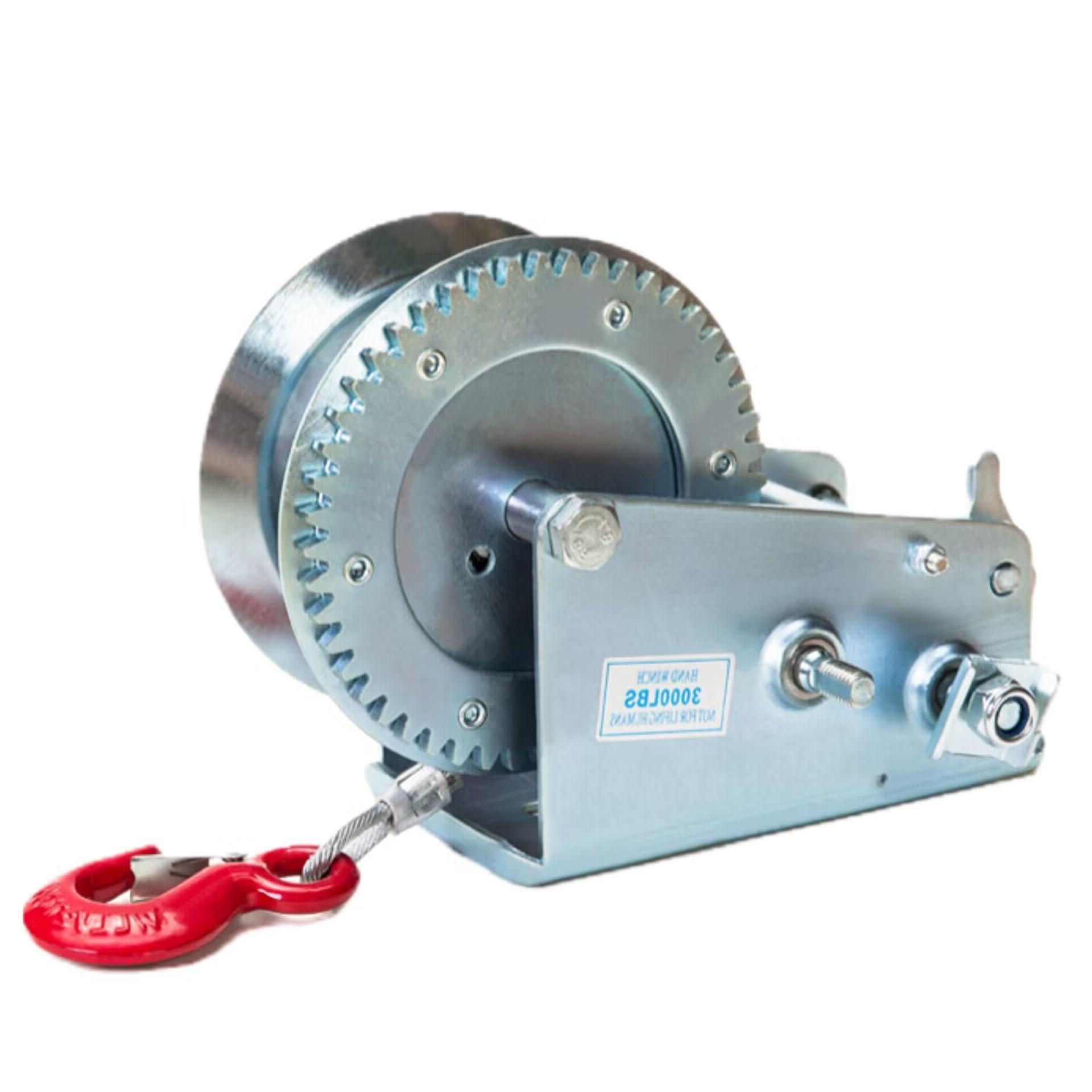 Dependable Performance Hand Winch Stable Brake Hand Winch Easy And Simple To Handle Mini Hand Winch