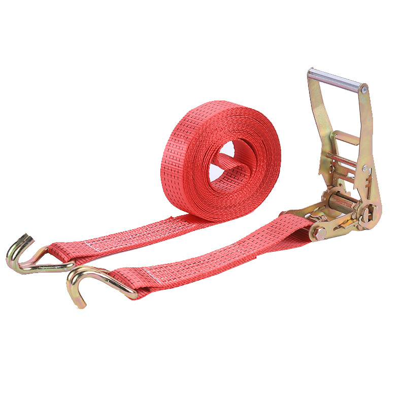 Customized Cargo Strap Heavy Duty Truck Loading lashing Belt Ratchet tie down Straps