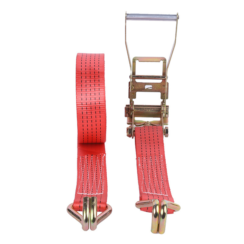 Customized Cargo Strap Heavy Duty Truck Loading lashing Belt Ratchet tie down Straps