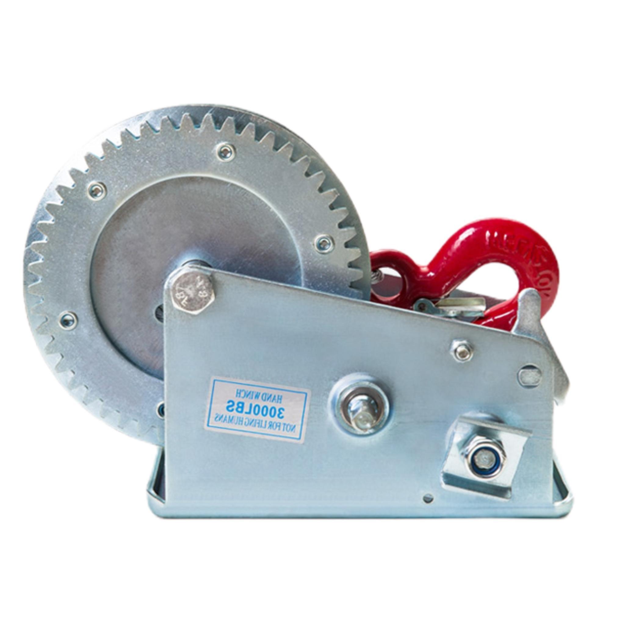 Dependable Performance Hand Winch Stable Brake Hand Winch Easy And Simple To Handle Mini Hand Winch