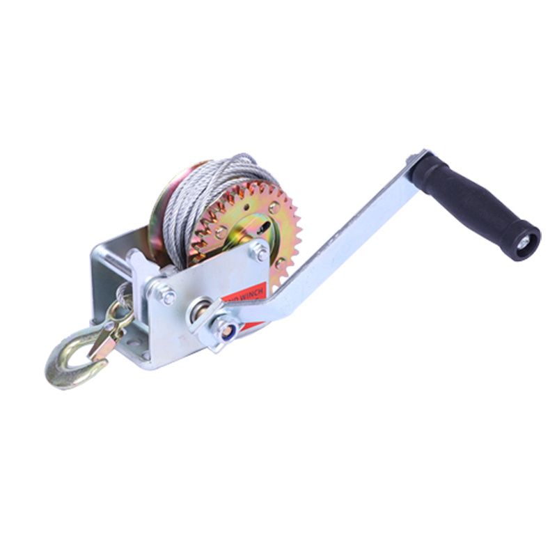 Factory Direct Sale Portable Hand Winch Mini Manual Hand Winch