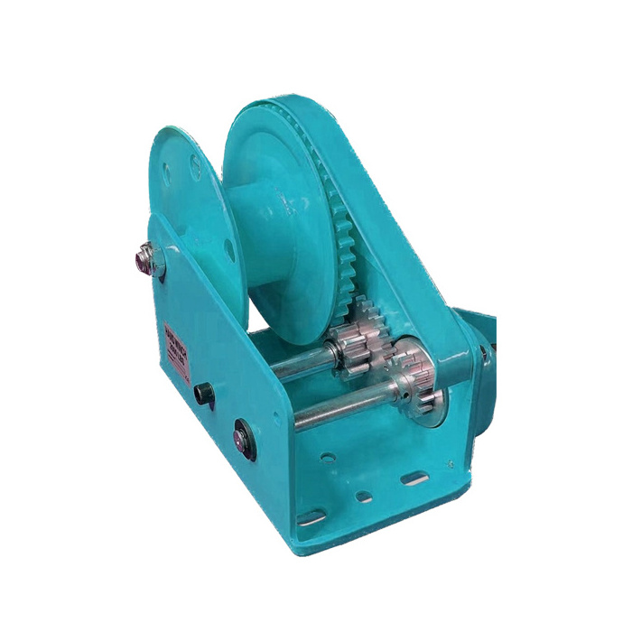 Quality Assurance Hand Winch Cable Puller Hand Chain Crank Winch Two-way Self-locking Hand Winch