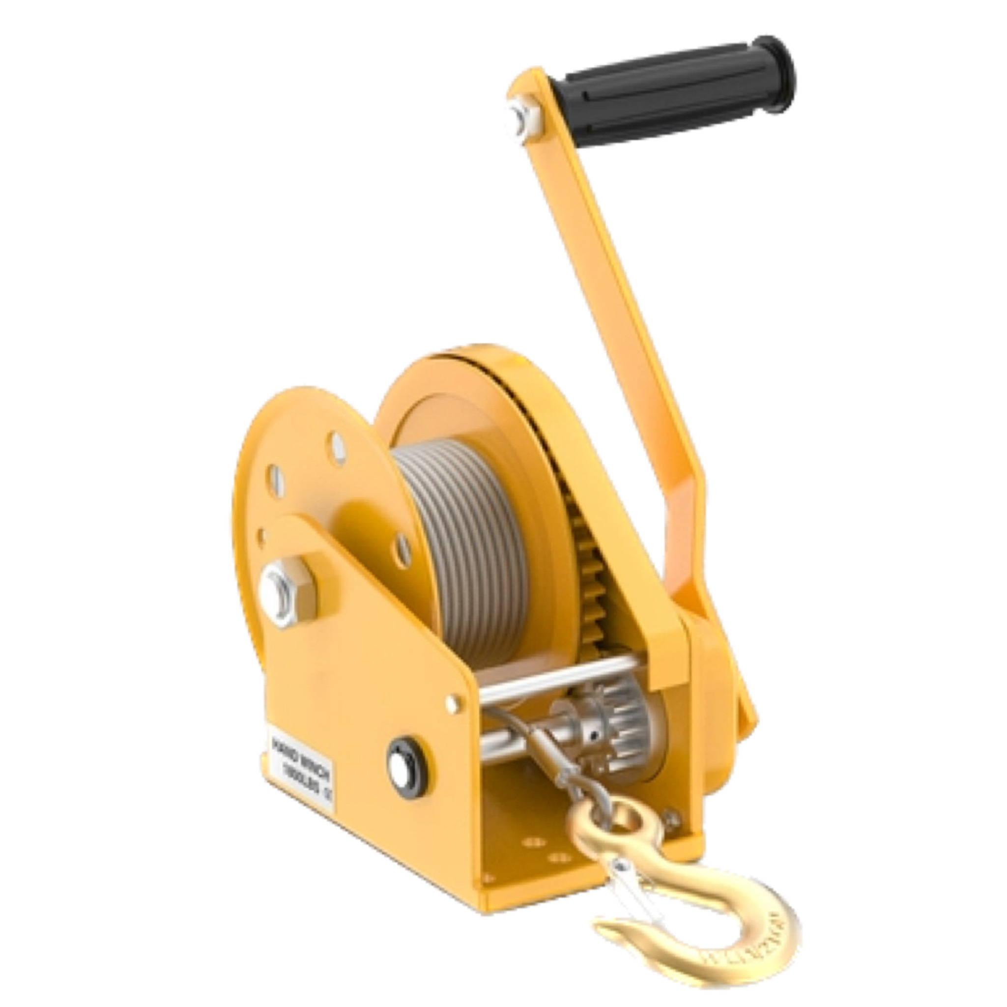 Superior Manual Hand Winch 3000 kg Quality Primacy Manual Horizontal Gear Hand Winch Serviceable Hand Winch