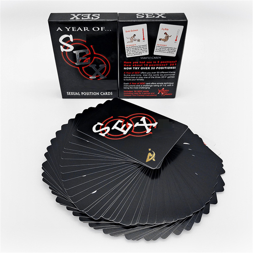 AYPC IN STOCK Poker for Couples Card Game - Date-Night Fun Games to Improve Relationships Sexual Positions Playing Cards Game