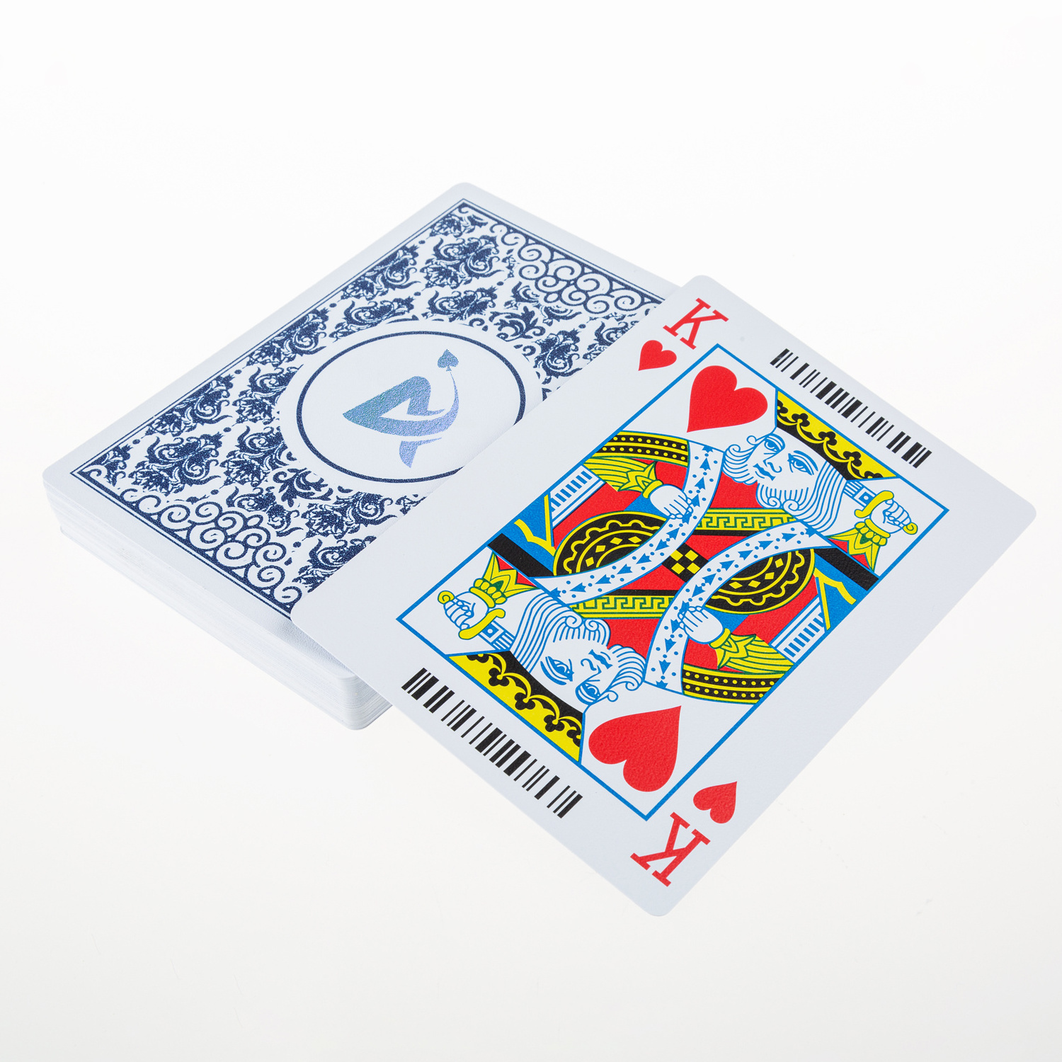 AYPC High Quality Plastic 30s Waterproof Printing Custom Logo Casino Poker Playing Cards Jumbo Table Chess Card Games