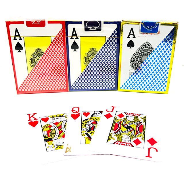 AYPC  High Quality Plastic Waterproof Custom Design Logo printing Poker Playing Cards Board Games Cards Classical Recyclable