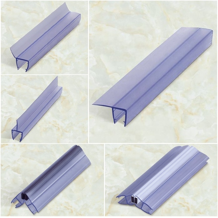 Factory price shower door waterproof of rubber seal strip pvc