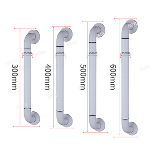 Non-slip Pvc Disable Grab Bar Plastic Elderly Medical Support rail Hospital Hallway Handrail