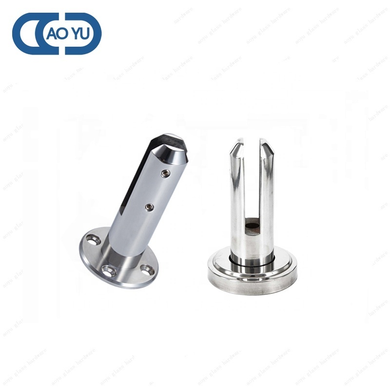 Wholesales high quality glass spigots stainless steel square pool spigot glass balustrade for balcony