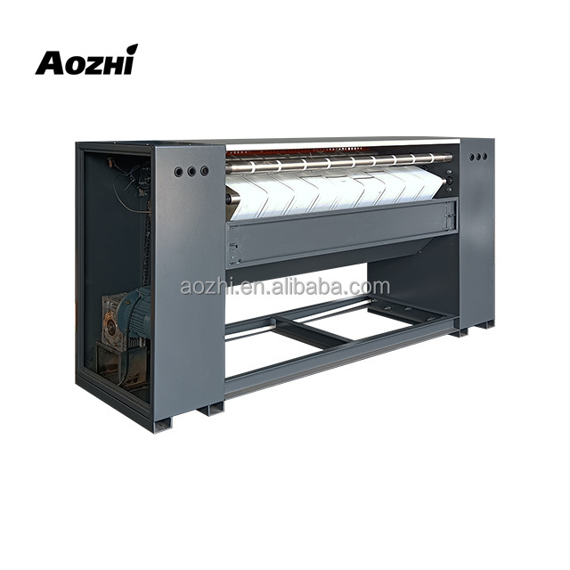 1600mm ironing  width Commercial Bedsheet Linen Flatwork Press machine  Folding industrial Ironing Machine ironer