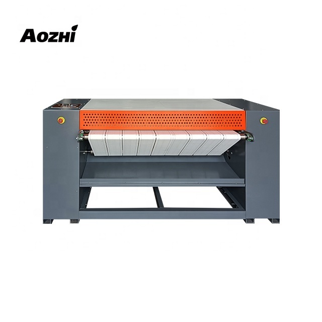 1600mm ironing  width Commercial Bedsheet Linen Flatwork Press machine  Folding industrial Ironing Machine ironer