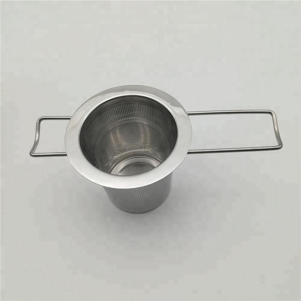 In stock food grade Stainless Steel Tea Infuser Tea Strainer with chain