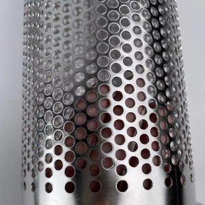 4 Mm Hole Size Perforated Metal And Wire Mesh Basket Strainers / Perforated Filter Basket